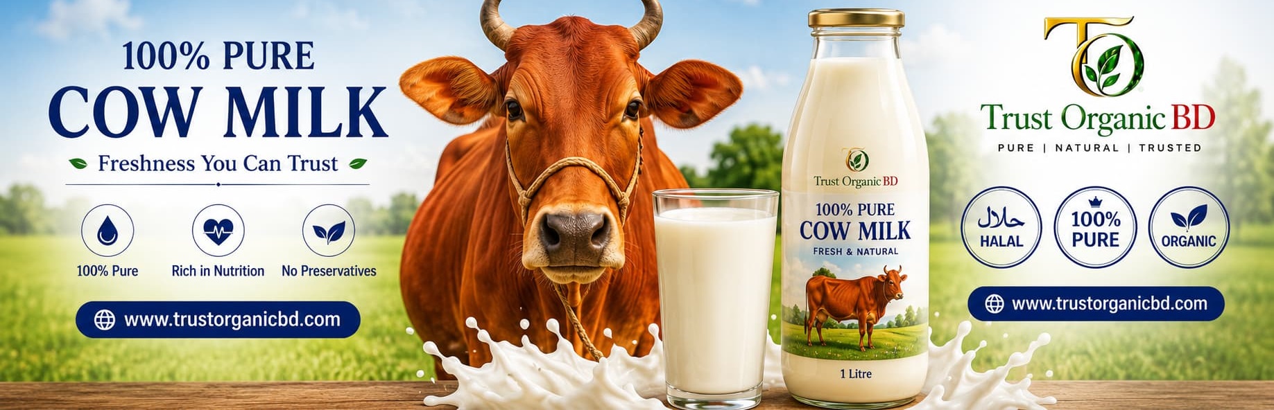 Pure Cow Milk